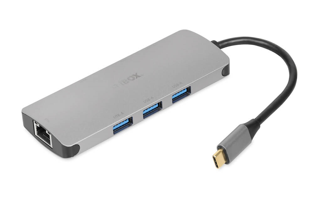 Hub USB iBOX IUH3RJ4K USB 3.2