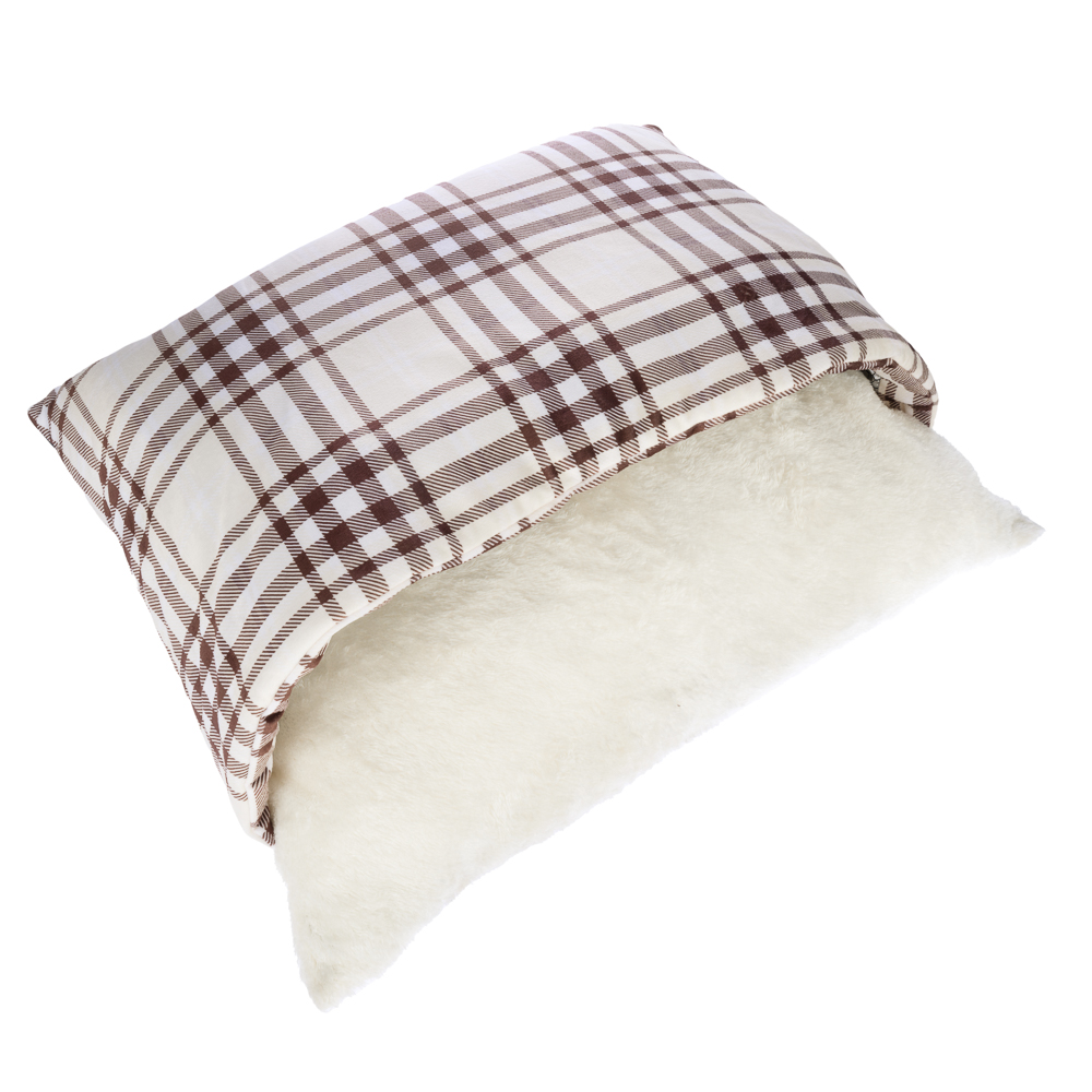 zooplus basics Karo przytulne legowisko - Poduszka (dł. x szer. x wys.): 60 x 50 x 15 cm