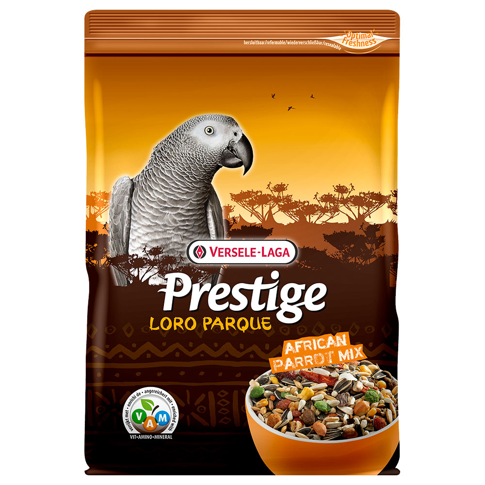 Prestige Loro Parque African Papagei Mix pokarm dla papug afrykańskich - 1 kg miniaturka
