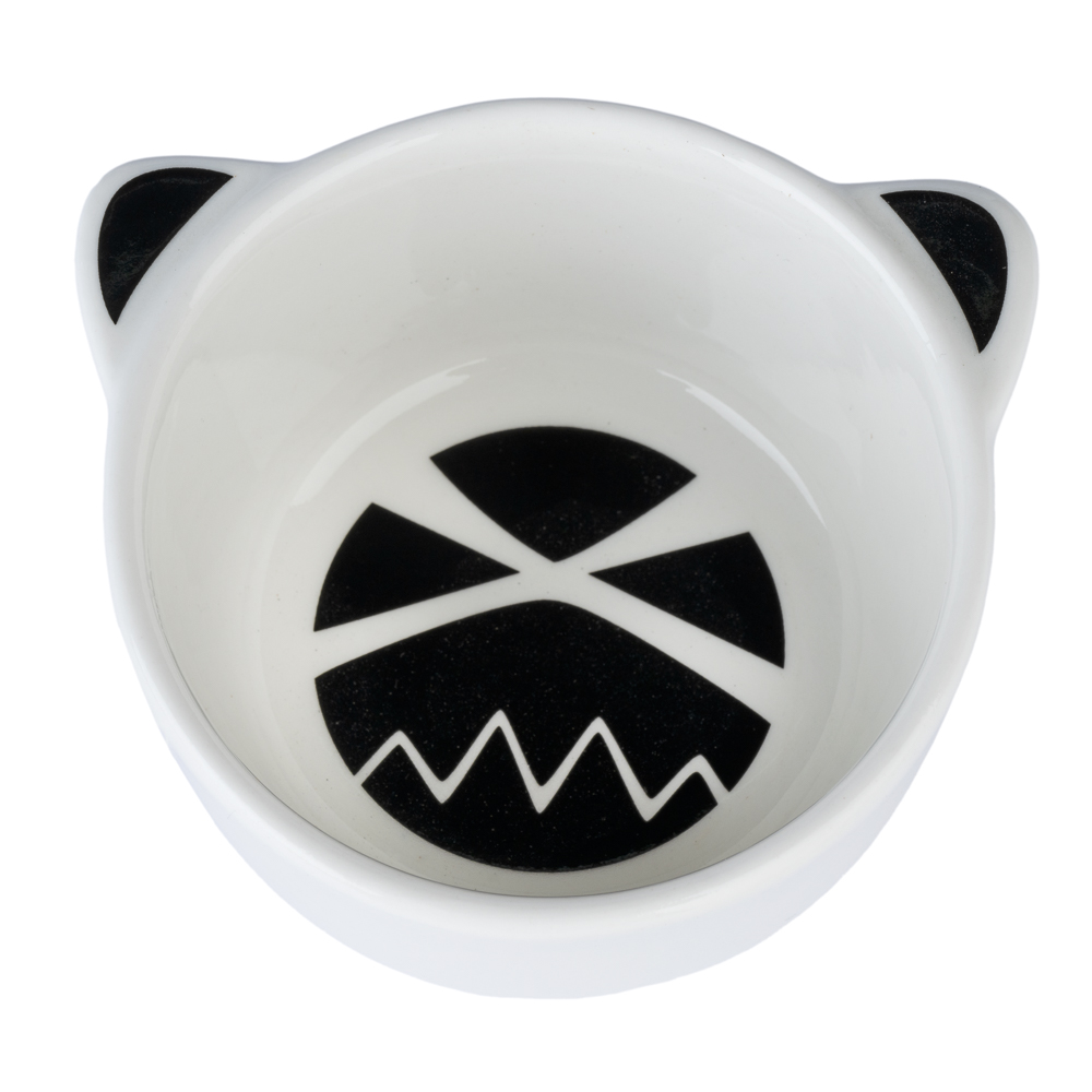 TIAKI ceramiczna miska na karmę dla chomików i myszy - 120 ml / dł. x szer. x wys.: 9 x 8 x 4,5 cm miniaturka