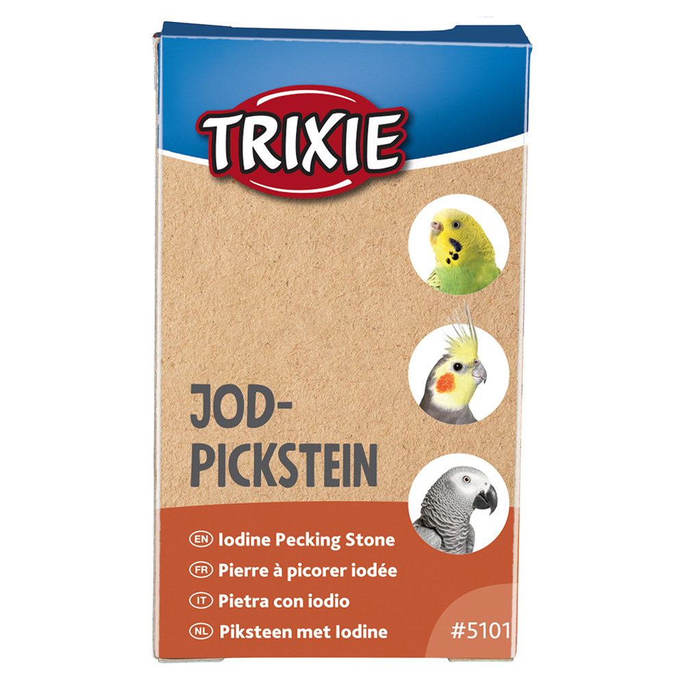 Trixie kamień do dziobania dla ptaków, z jodem - 1 szt. (ok. 20 g) miniaturka