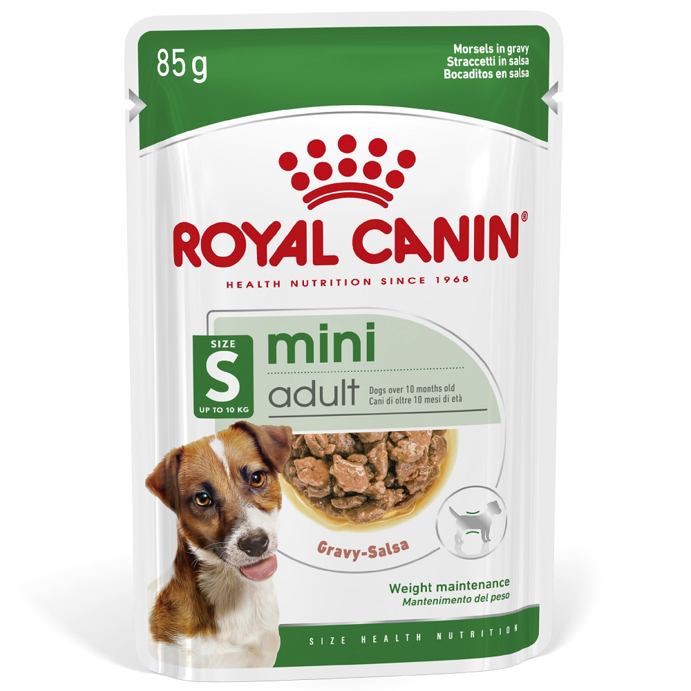 Royal Canin Mini Adult, w sosie - 48 x 85 g