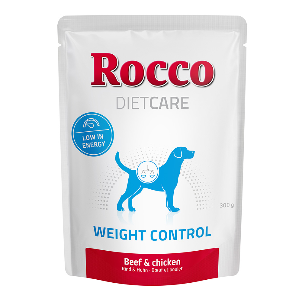 Rocco Diet Care Weight Control wołowina i kurczak, 300g   6 x 300 g