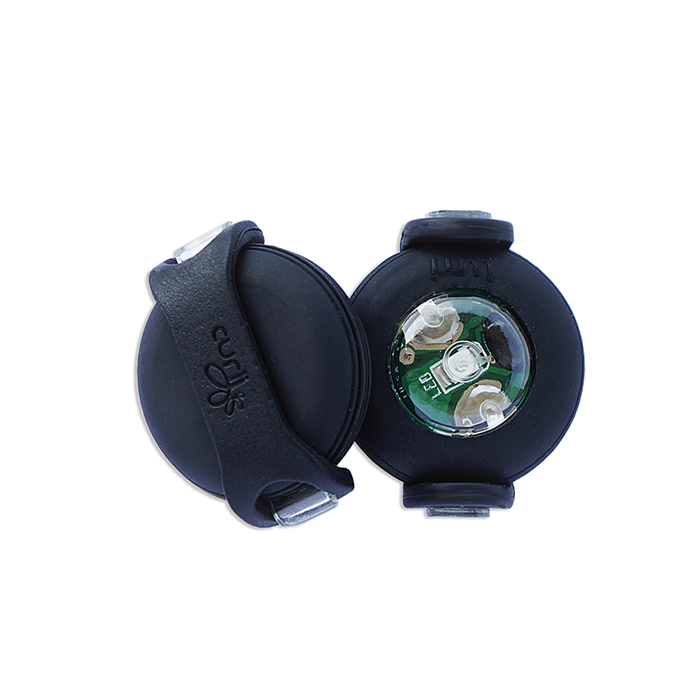 Curli luumi LED, 2 sztuki - 2 szt., czarne