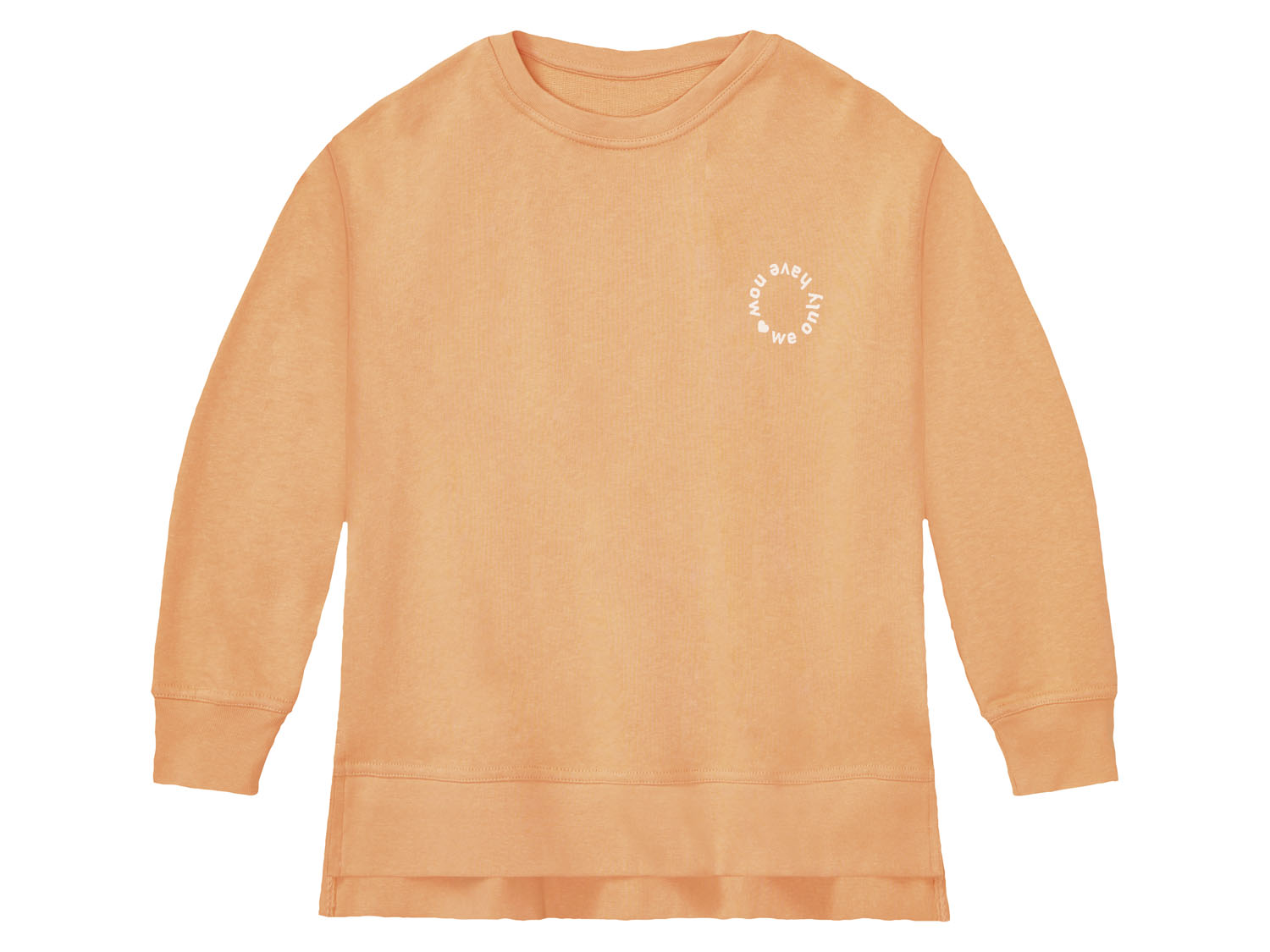pepperts!® Bluza dresowe dziewczęca	z nadrukiem (Pomarańczowy, 146/152)