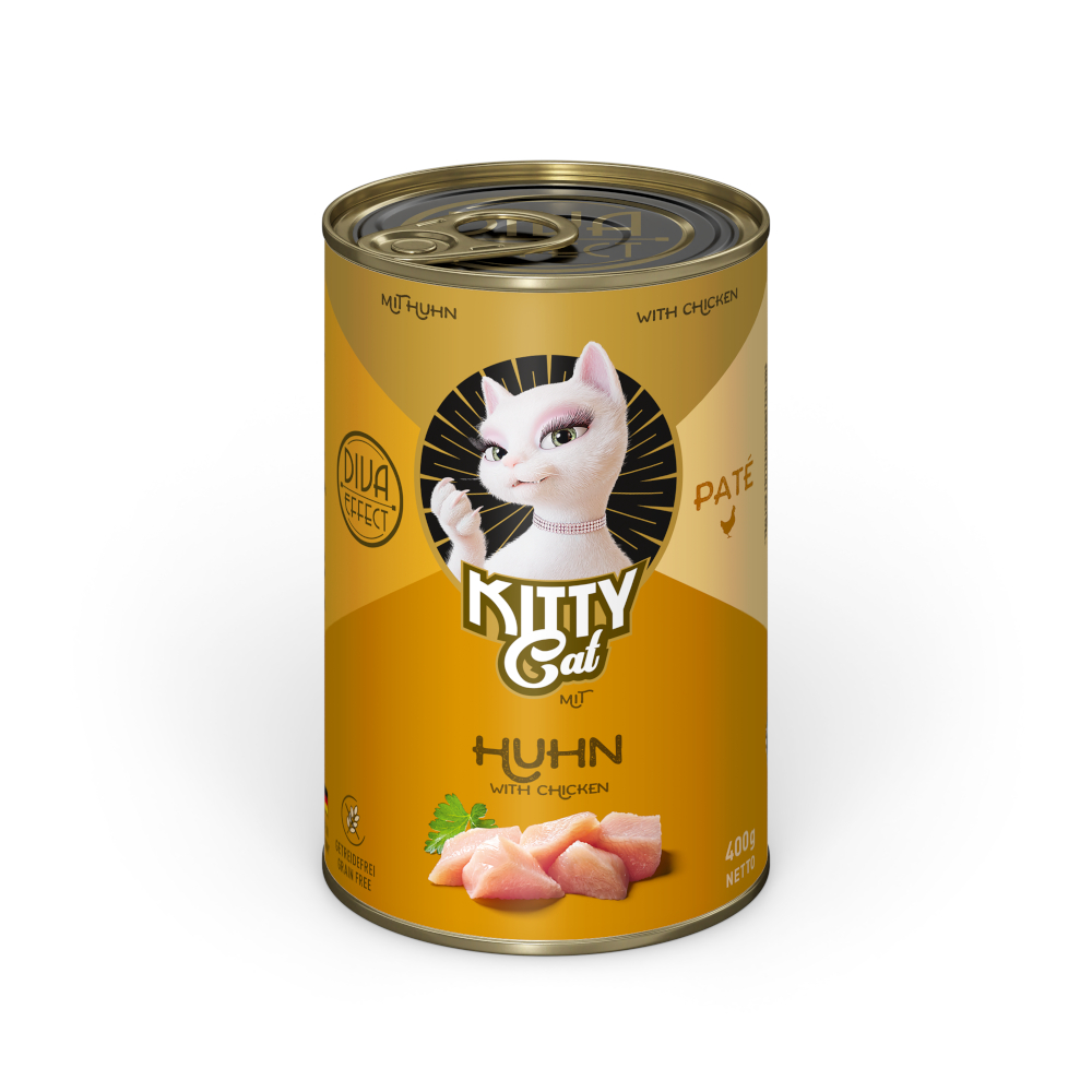 Korzystny pakiet KITTY Cat Adult Pate 24 x 400 g - Kurczak