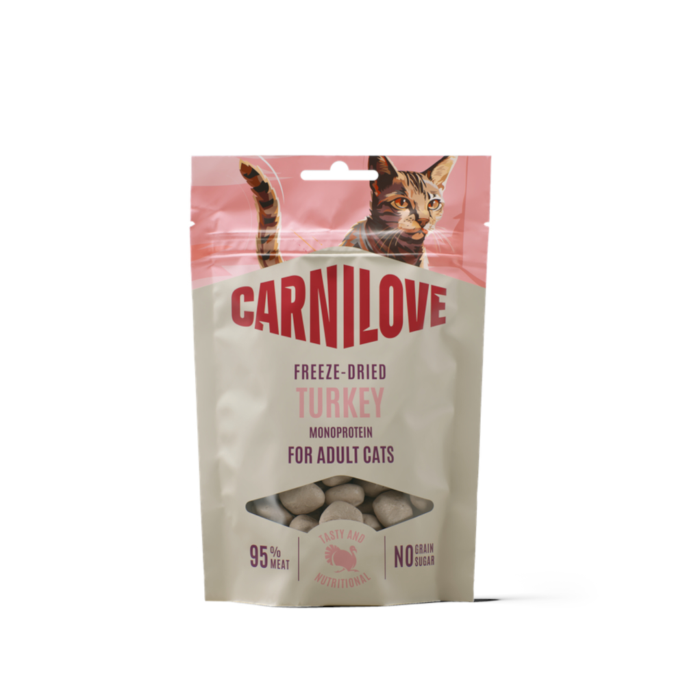 Carnilove Cat Freeze Dried - Indyk, 40 g