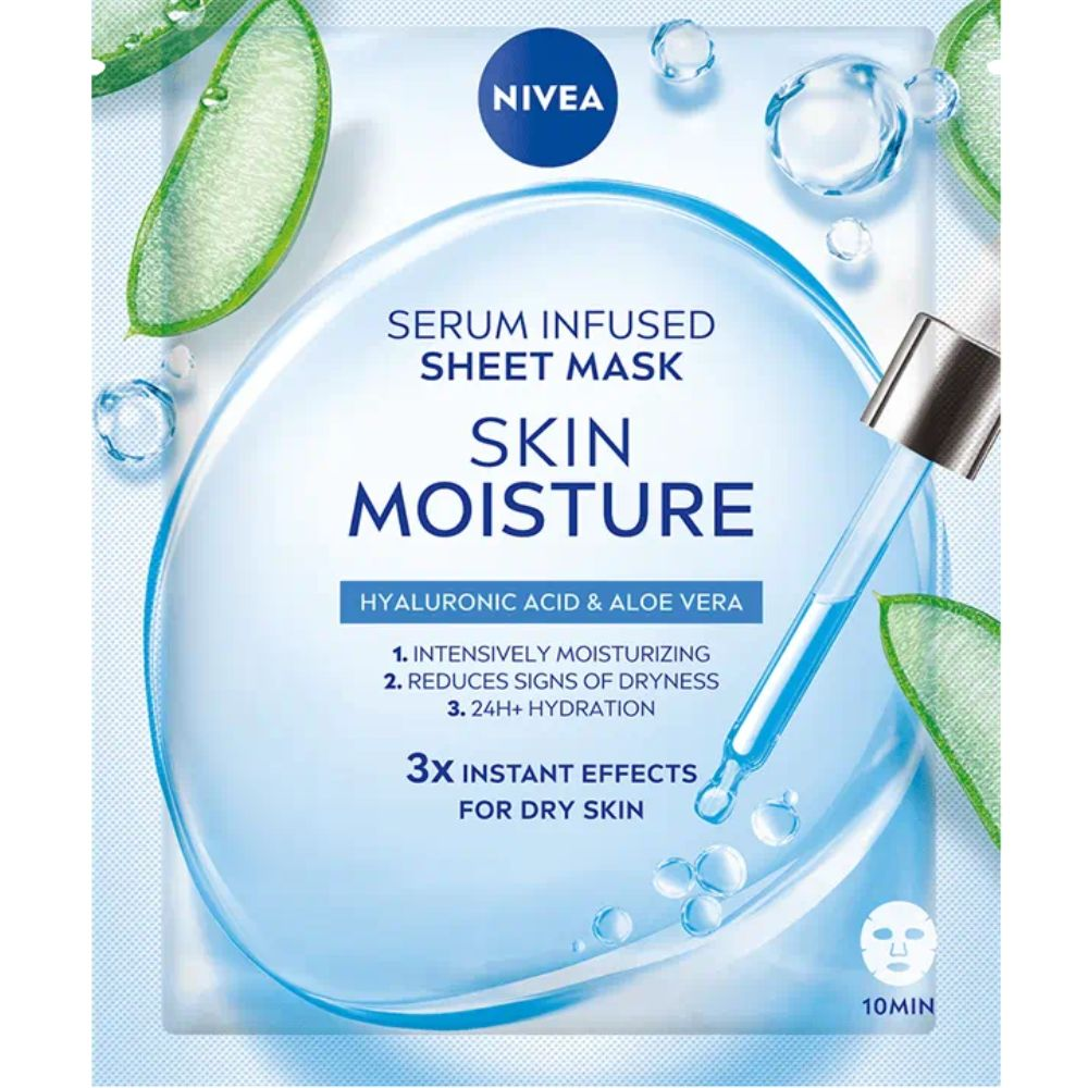 NIVEA maska w płachcie z serum nawilżającym Skin Moisture