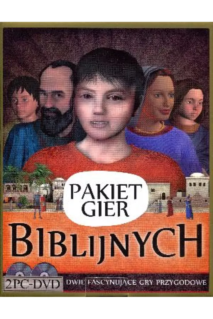 Pakiet gier biblijnych (2 DVD)