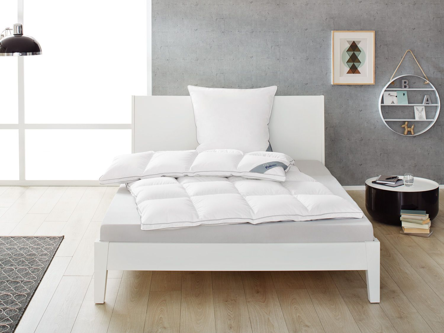 Balette Kołdra puchowa kasetonowa Premium Selection 100%, ekstra ciepła (200 x 200 cm)