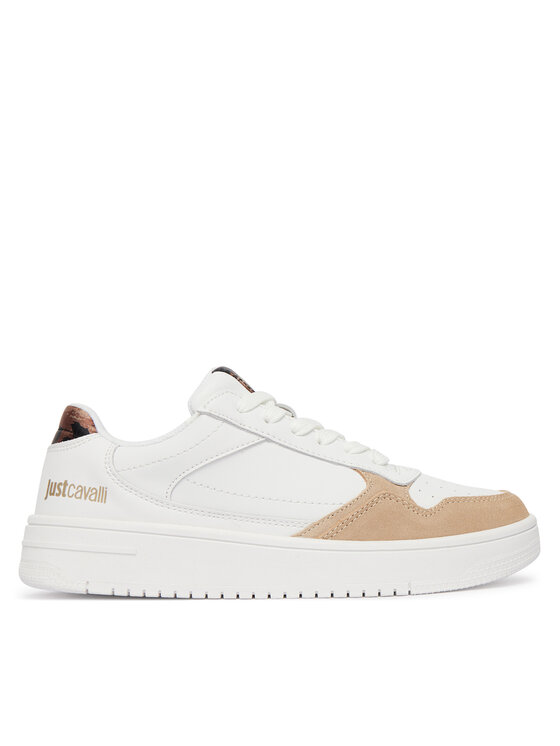 Just Cavalli Sneakersy 80RA3SM3 ZPC06 Biały