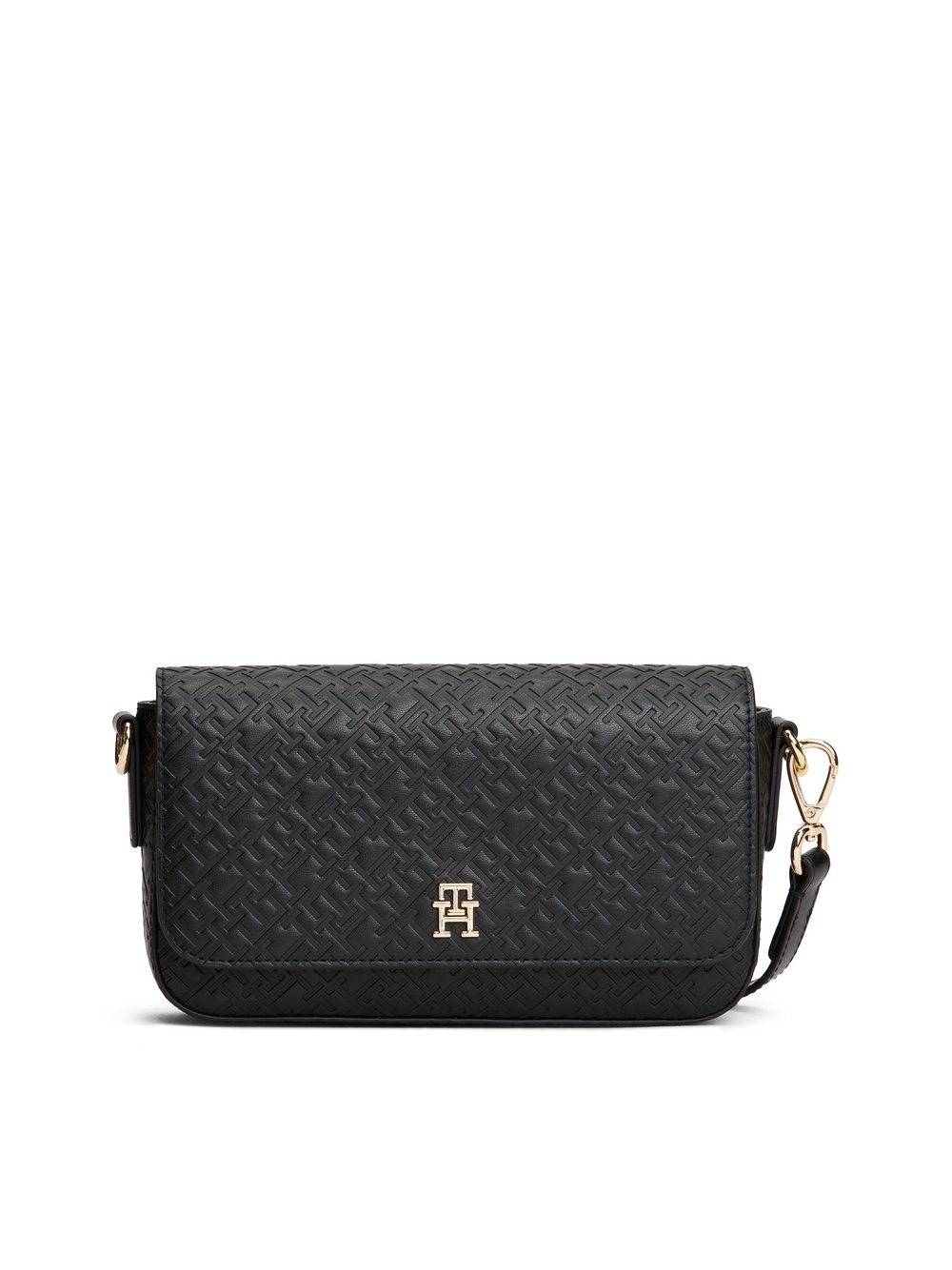 Tommy Hilfiger Damska torba na ramię Kobiety Sztuczna skóra czarny, ONE SIZE