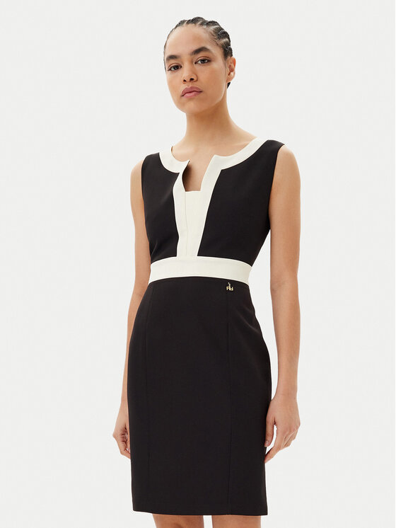 Artigli Sukienka koktajlowa ACAB000933 Czarny Regular Fit