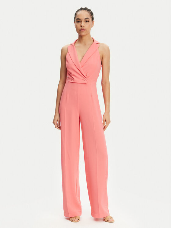 Patrizia Pepe Kombinezon 2T0077/A411-R854 Koralowy Regular Fit