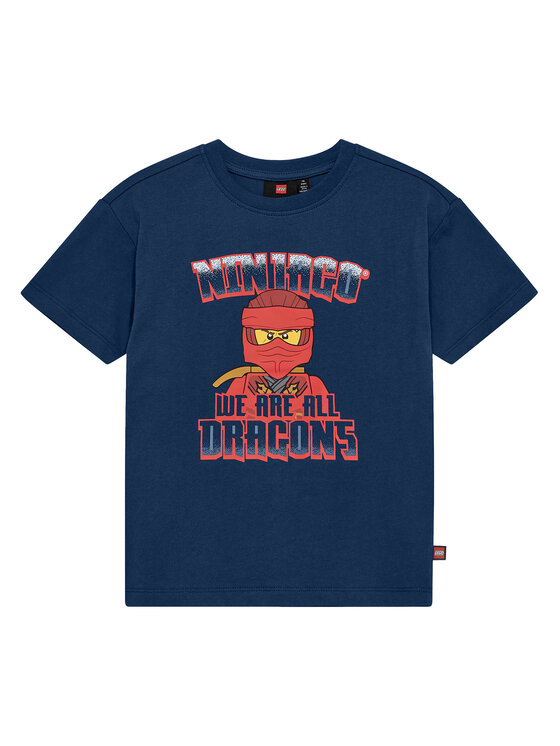 LEGO T-Shirt Taffy 301 12011459 Granatowy Regular Fit