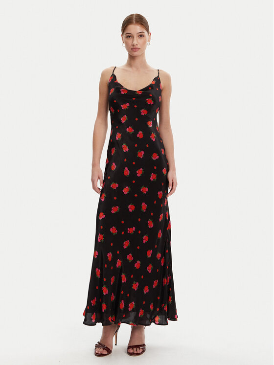 Bardot Sukienka wieczorowa 59709DB2 Czarny Regular Fit