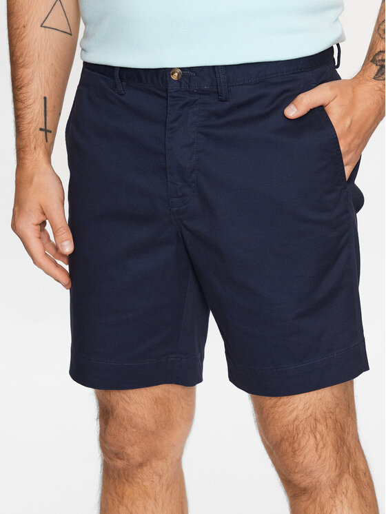 Polo Ralph Lauren Szorty materiałowe 710799213005 Granatowy Slim Fit