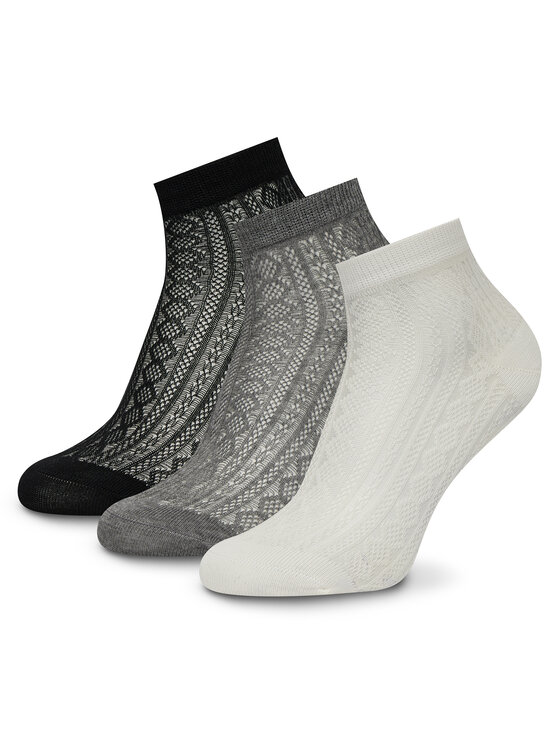 Nine West Skarpety długie KR_NW_SHINY_Z_SS25 (3 PACK) Kolorowy