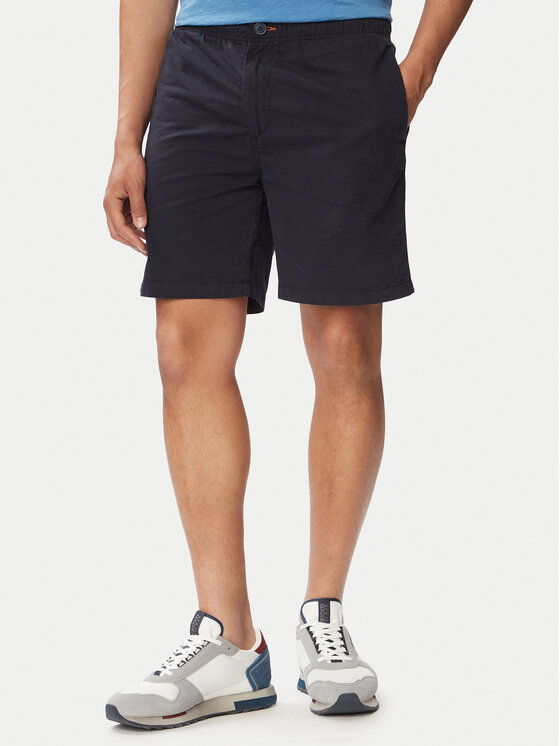 Napapijri Szorty sportowe N-Hyperion NP0A4G5E Czarny Relaxed Fit