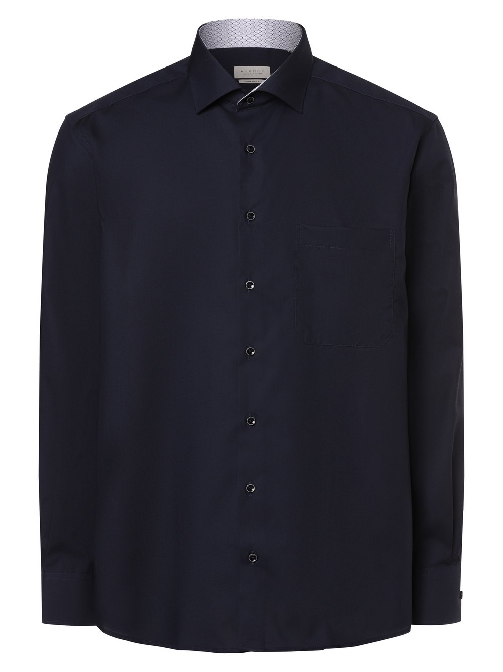 Eterna Comfort Fit Koszula męska - non-iron Mężczyźni Comfort Fit Bawełna niebieski, 44