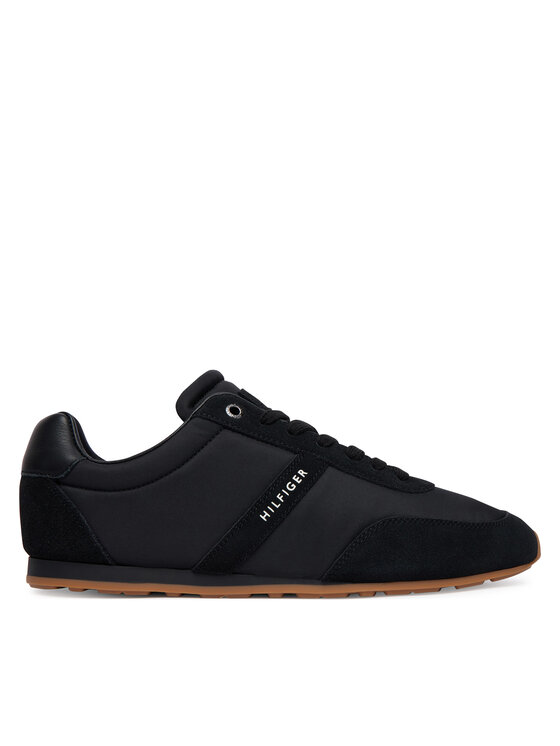 Tommy Hilfiger Sneakersy Th Lo Run Icon Summer Mix FM0FM05905 Czarny