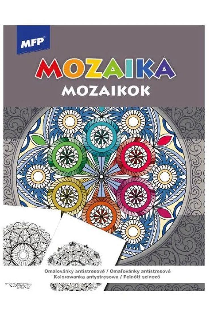 Kolorowanka antystresowa Mozaika