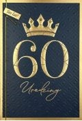 Karnet okazjonalny B6 z koperta 60 Urodziny PAN DRAGON HM200-3038