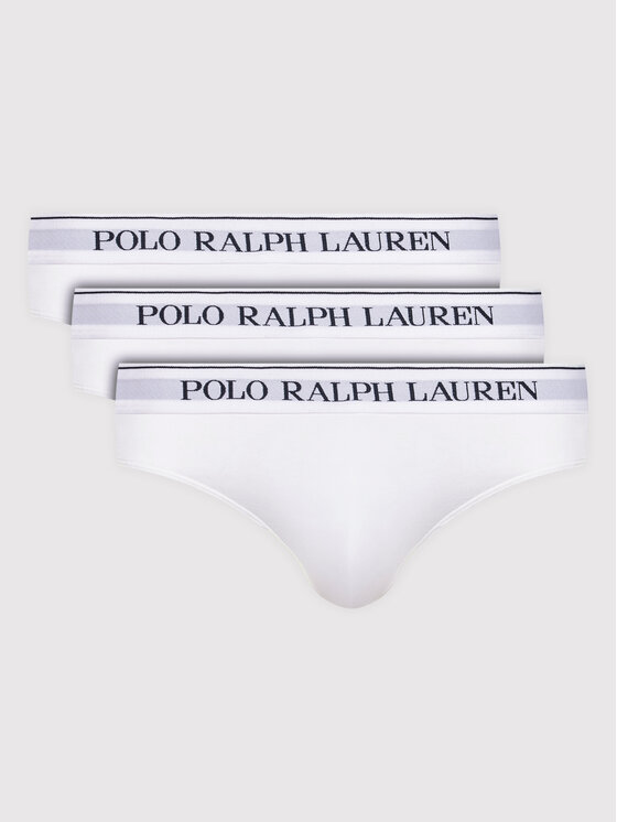 Polo Ralph Lauren Komplet slipów 714835884001 Biały
