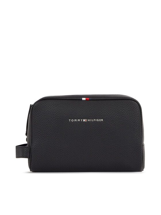 Tommy Hilfiger Kosmetyczka Essential PU AM0AM09508 Czarny