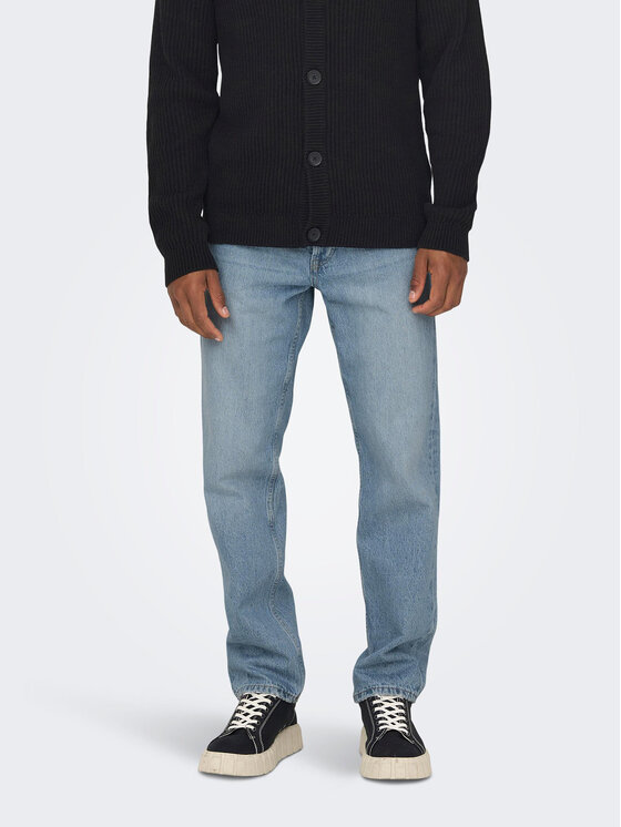 Only & Sons Jeansy Edge 22026986 Niebieski Loose Fit