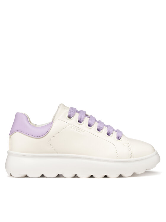 Geox Sneakersy J Puffypop Girl J55MRA 000BC C0761 D Biały