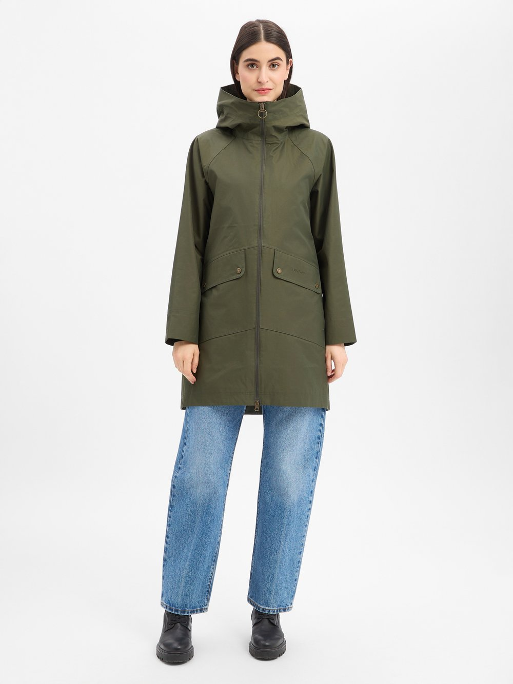 Barbour Ladies mackintosh Kobiety zielony, 38