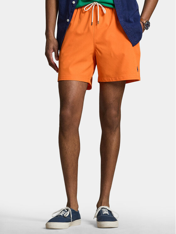 Polo Ralph Lauren Szorty kąpielowe 710957782011 Pomarańczowy Regular Fit