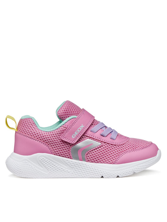 Geox Sneakersy J Sprintye Girl J36FWB 01454 CE83B S Różowy