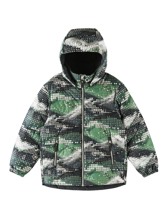 Reima Kurtka puchowa Fossila 5100058C Zielony Regular Fit