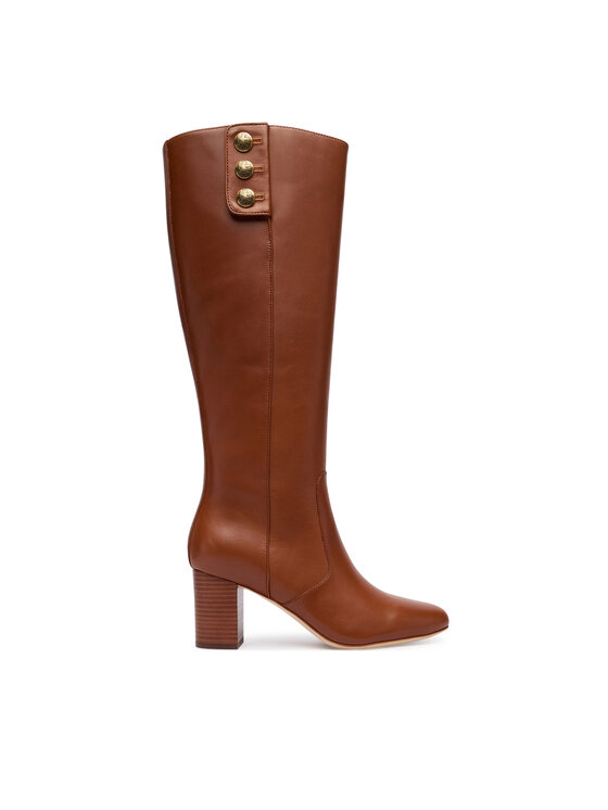 LAUREN RALPH LAUREN Kozaki Kenndi 802977889001 Brązowy