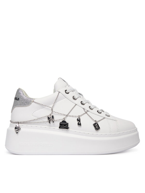 KARL LAGERFELD Sneakersy Anakapri KL63546 Biały