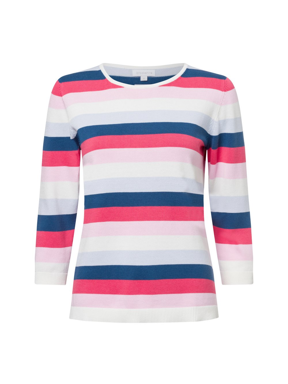 brookshire Sweter damski z dzianiny Kobiety Bawełna różowy|wielokolorowy, XXL