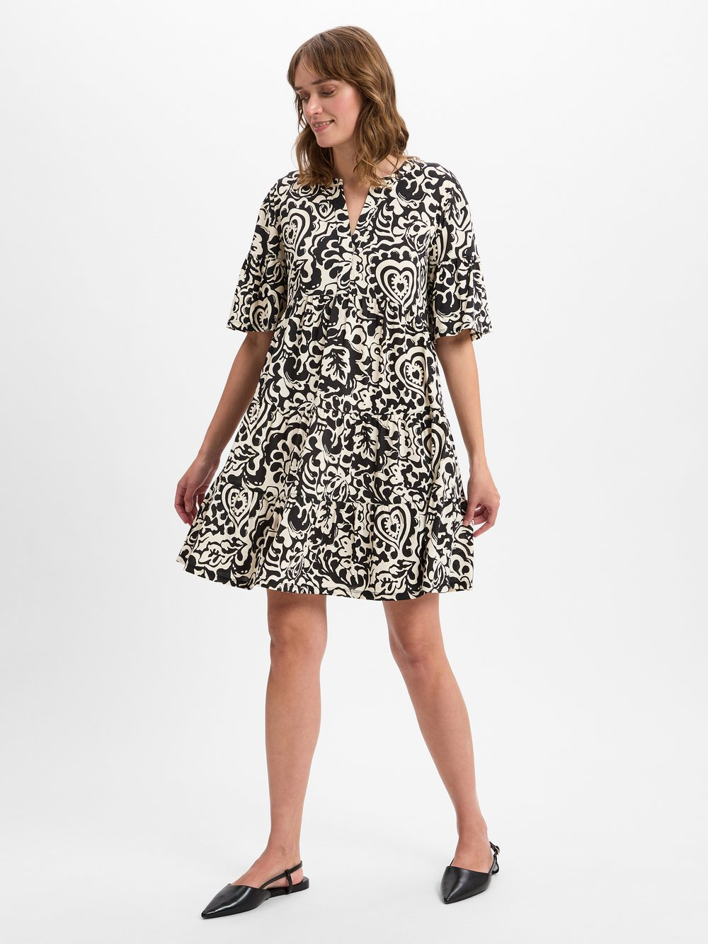 Weekend Max Mara Damska sukienka z dżerseju - Ely Kobiety Bawełna czarny, XL