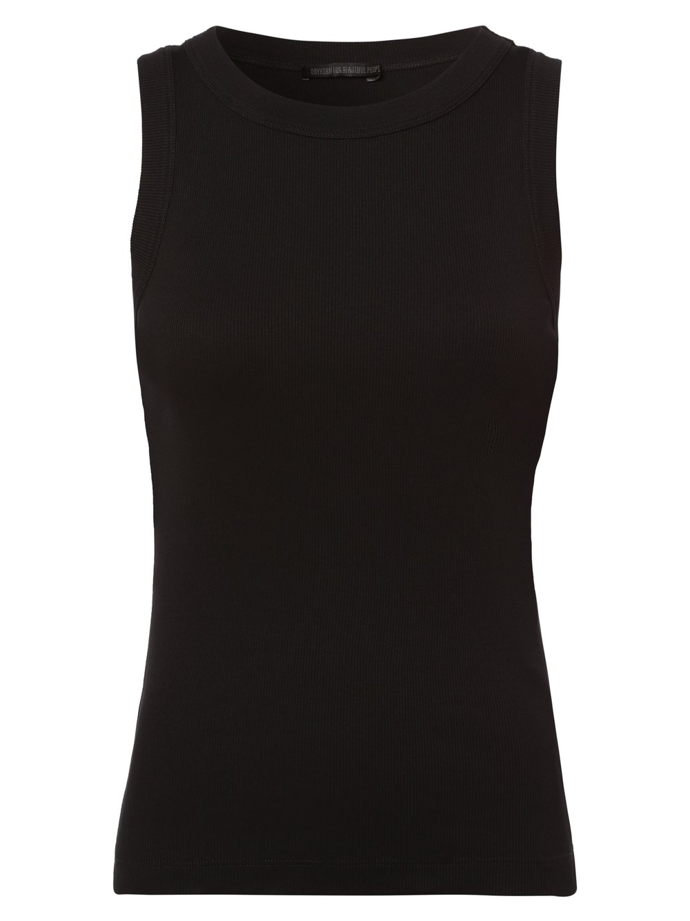 Drykorn Top damski Kobiety Bawełna czarny, XS