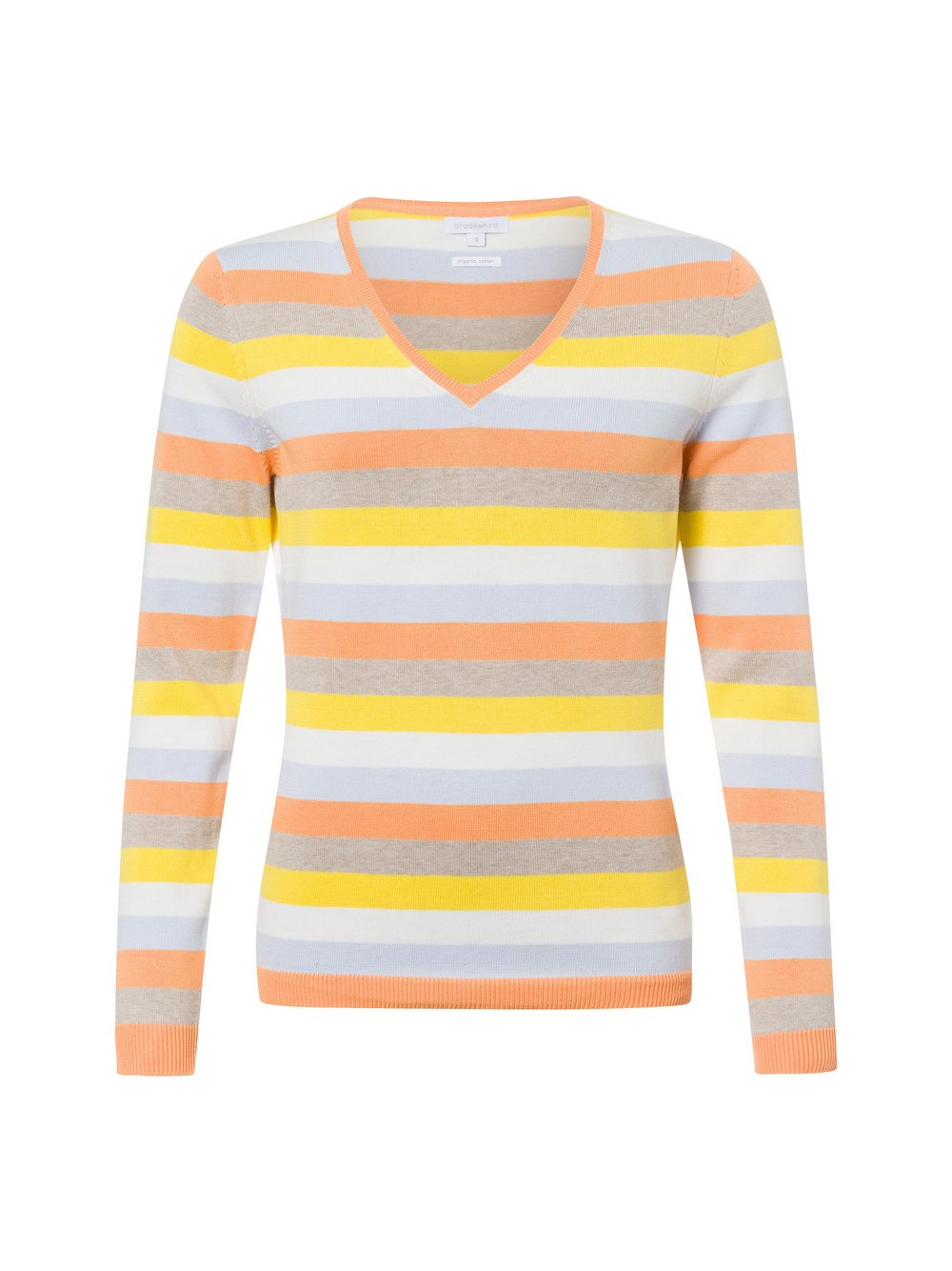 brookshire Sweter damski z dzianiny Kobiety Bawełna szary, S