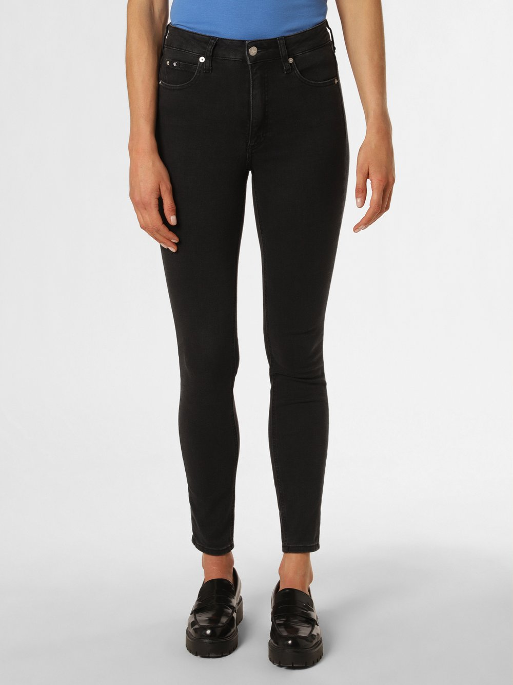 Calvin Klein Jeans Jeansy Kobiety Bawełna czarny, 25-32