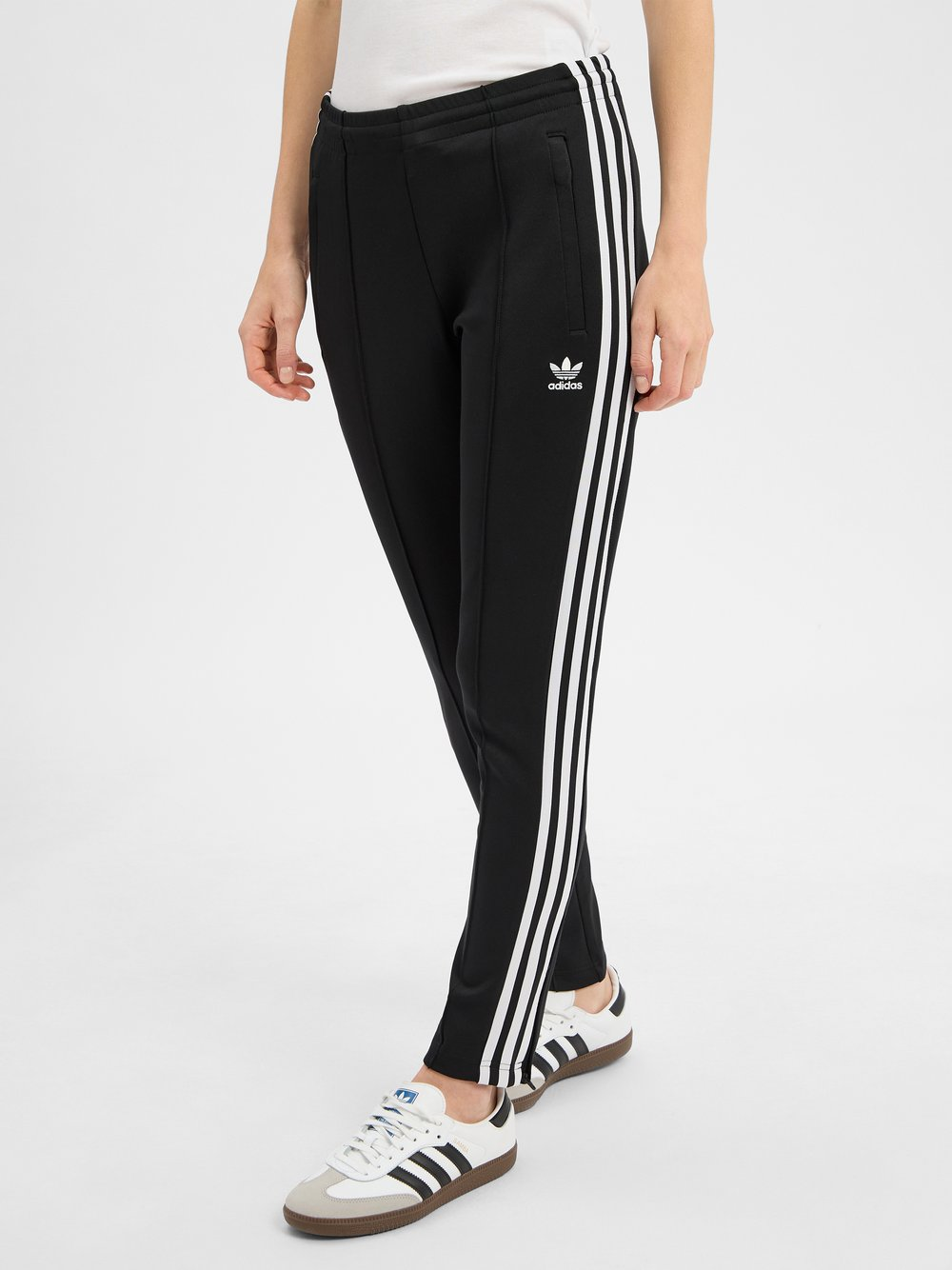 adidas Originals Damskie spodnie materiałowe - Classic Kobiety czarny, L
