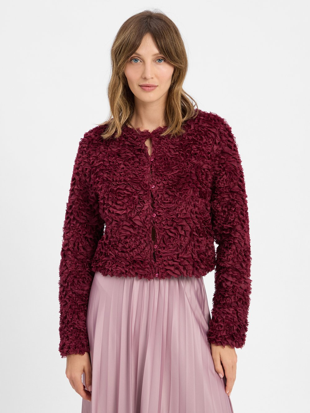 Rich & Royal Bluza damska Kobiety Sztuczne włókno lila, XS
