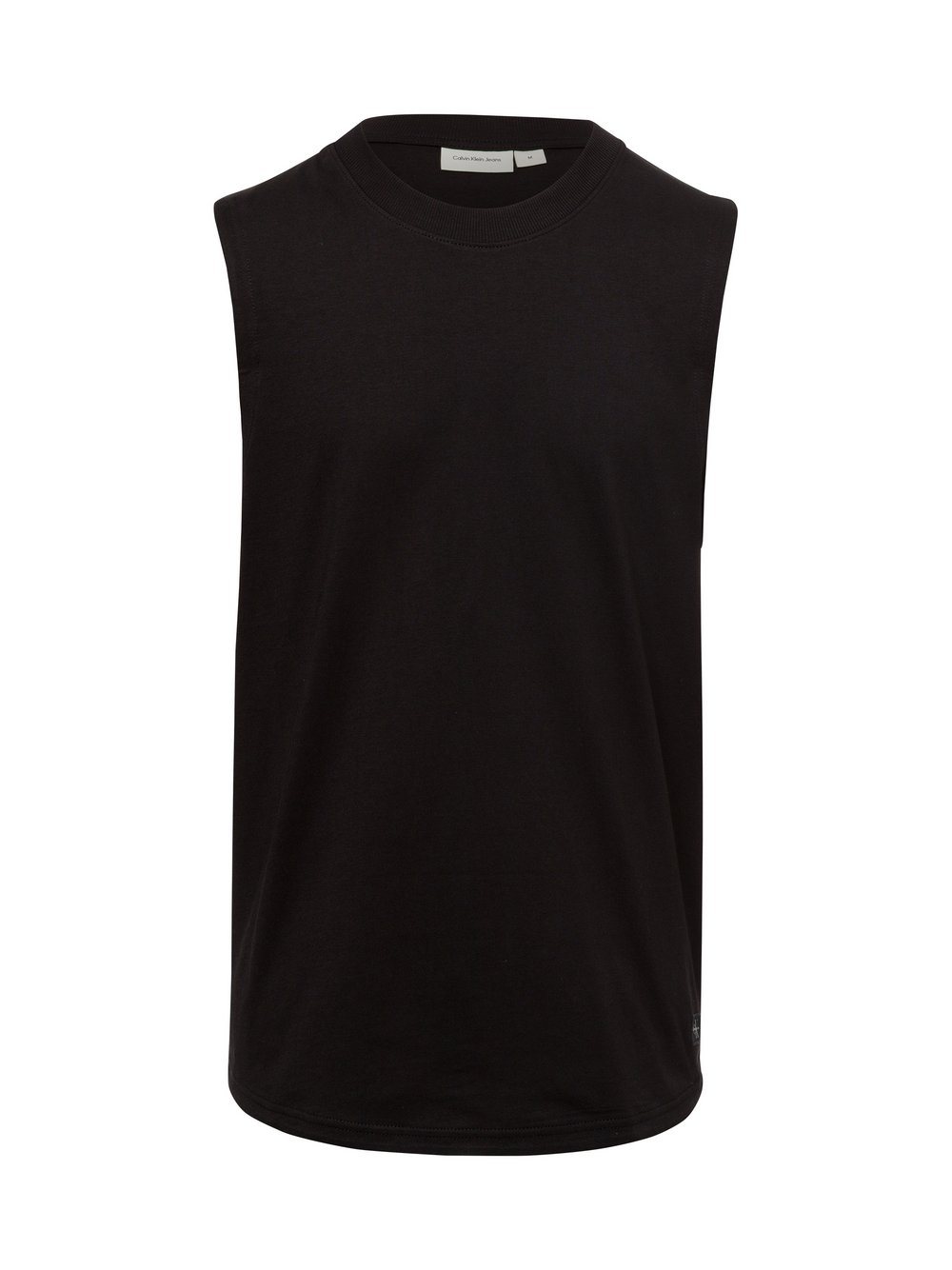Calvin Klein Jeans Tank top męski Mężczyźni Bawełna czarny, M