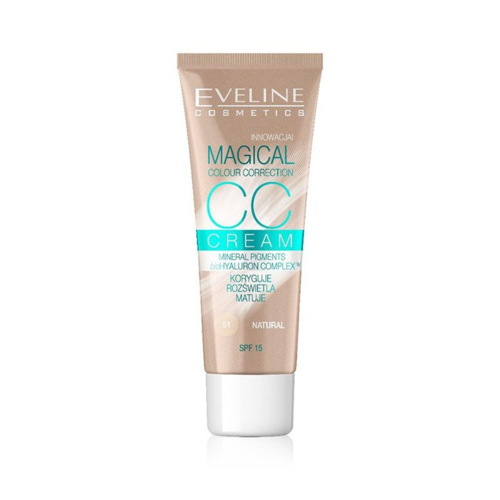 Eveline Magical CC Cream Multifunkcyjny podkład 51 Natural 30 ml miniaturka