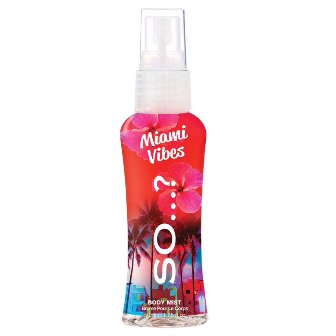 SO…? perfumowana mgiełka do ciała Escapes! Miami Vibes 50 ml miniaturka
