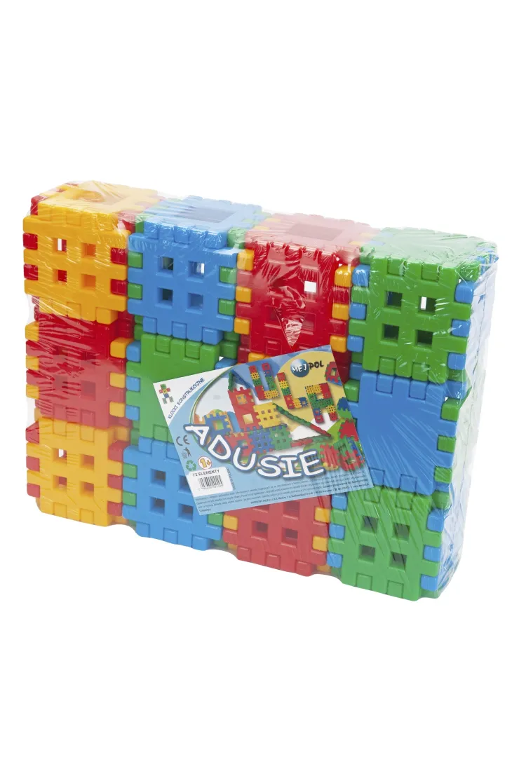  Klocki konstrukcyjne 72 el. Adusie