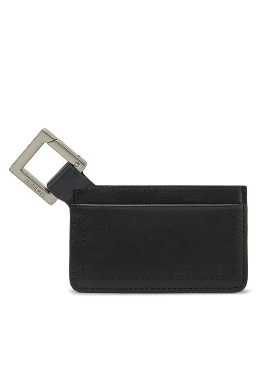 JACQUEMUS Etui na karty kredytowe 24E245SL125 Czarny miniaturka