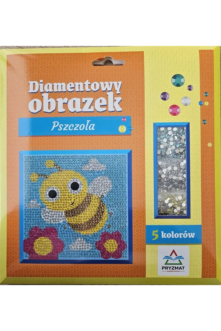 Diamentowy obrazek. Pszczoła